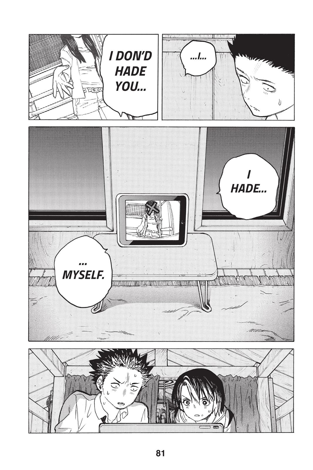 Read A Silent Voice EN Manga Online