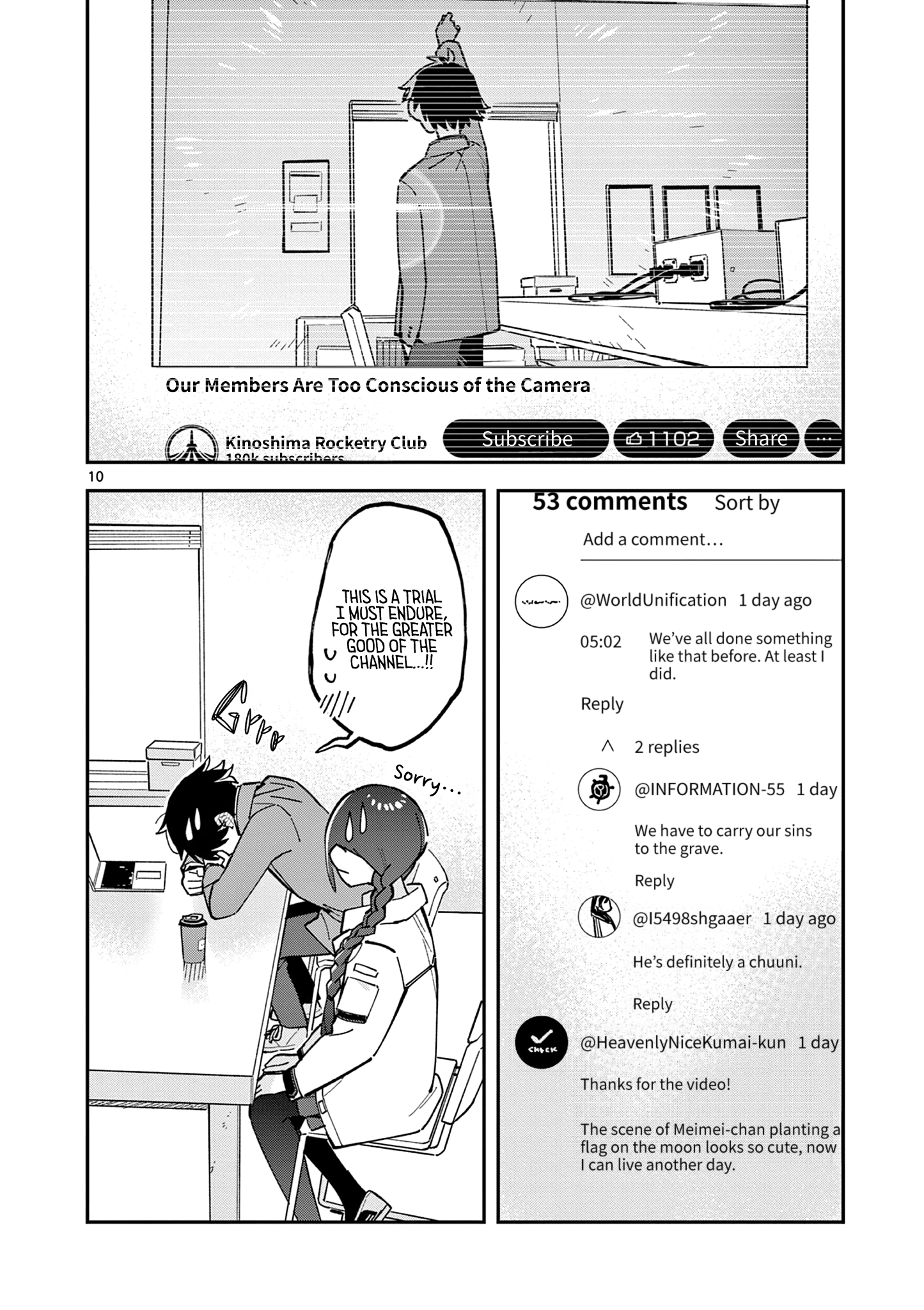 Read After School, We Wander in Space EN Manga Online