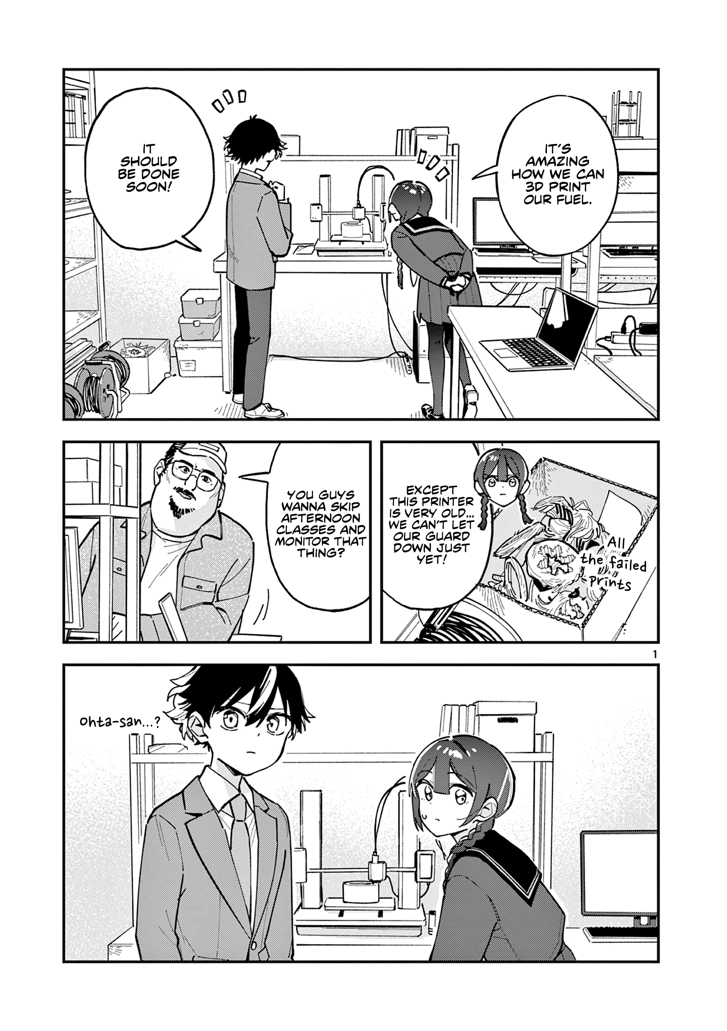 Read After School, We Wander in Space EN Manga Online