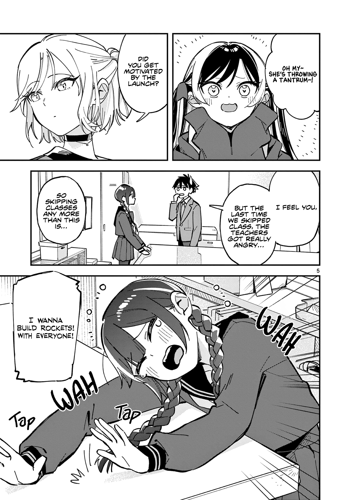 Read After School, We Wander in Space EN Manga Online