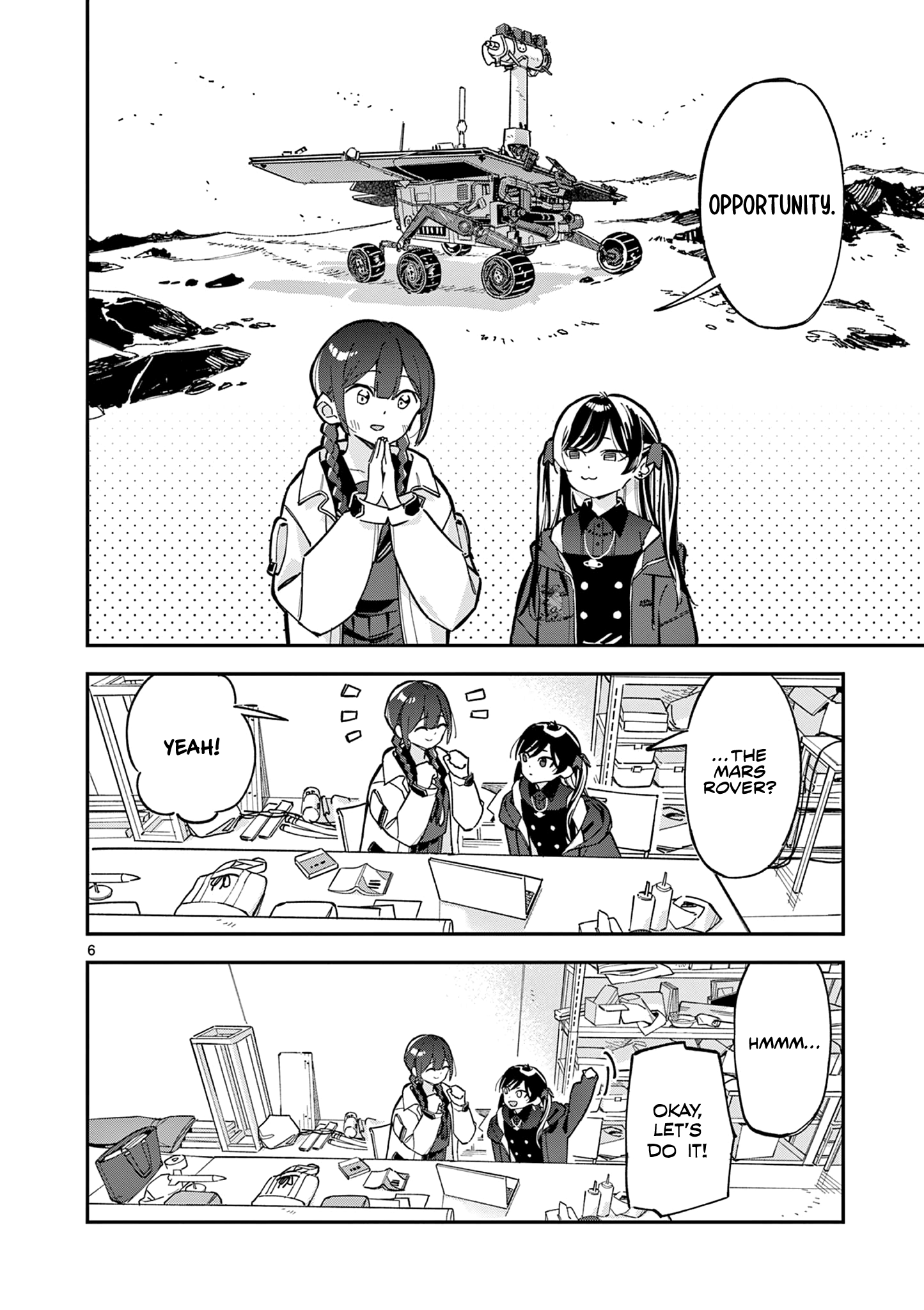 Read After School, We Wander in Space EN Manga Online