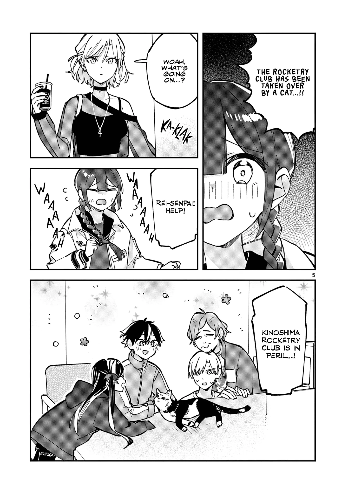 Read After School, We Wander in Space EN Manga Online