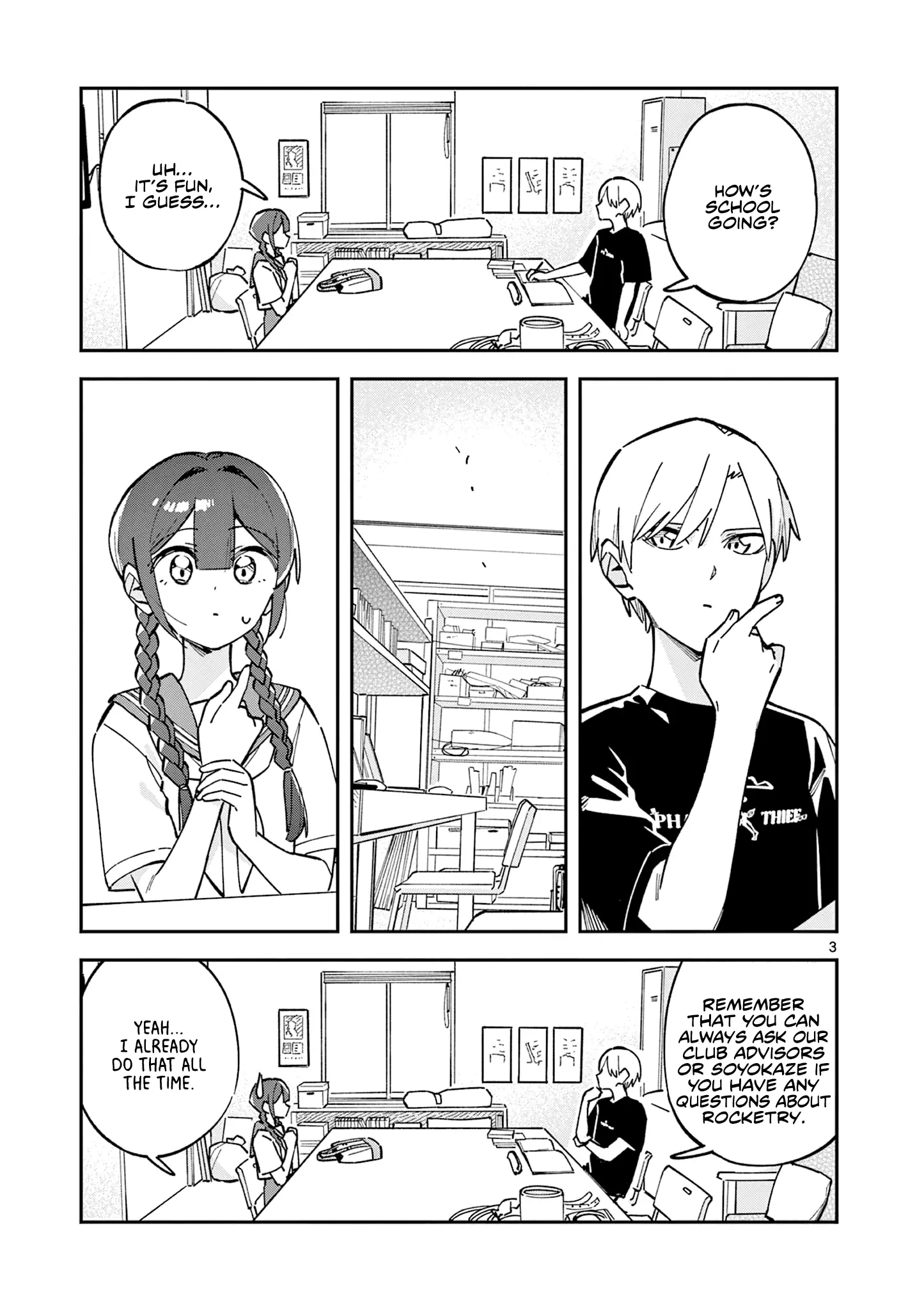 Read After School, We Wander in Space EN Manga Online