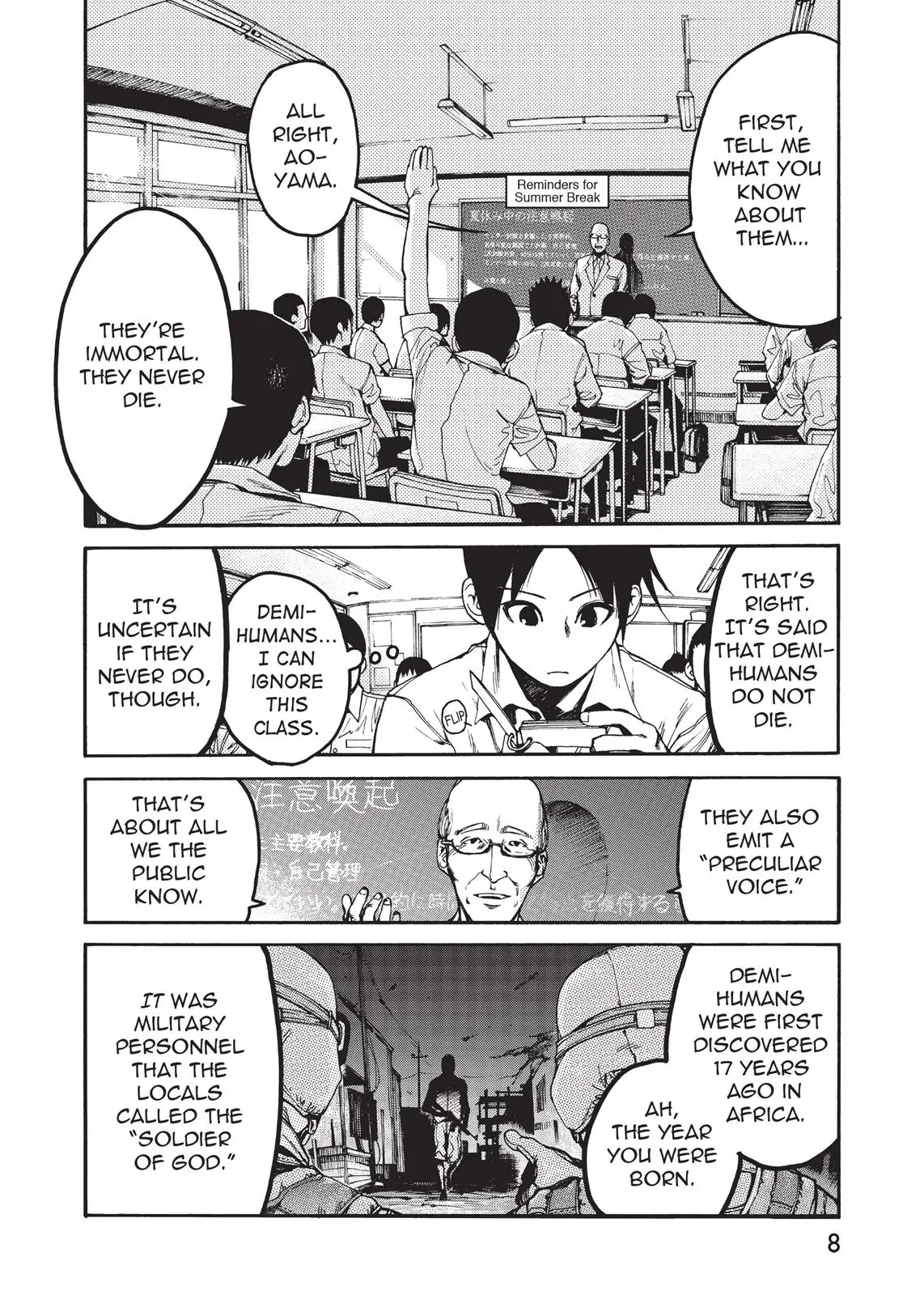 Read Ajin Demi-Human EN Manga Online