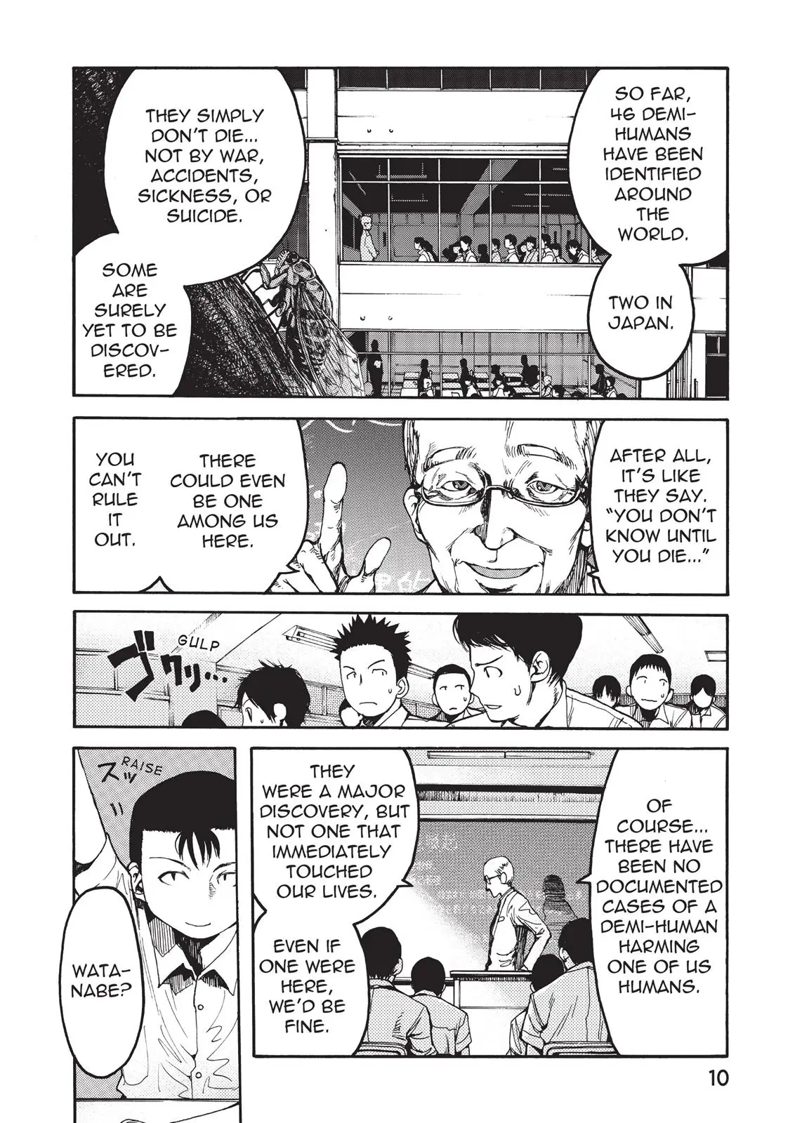 Read Ajin Demi-Human EN Manga Online