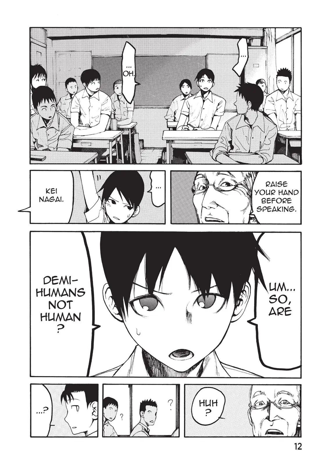 Read Ajin Demi-Human EN Manga Online