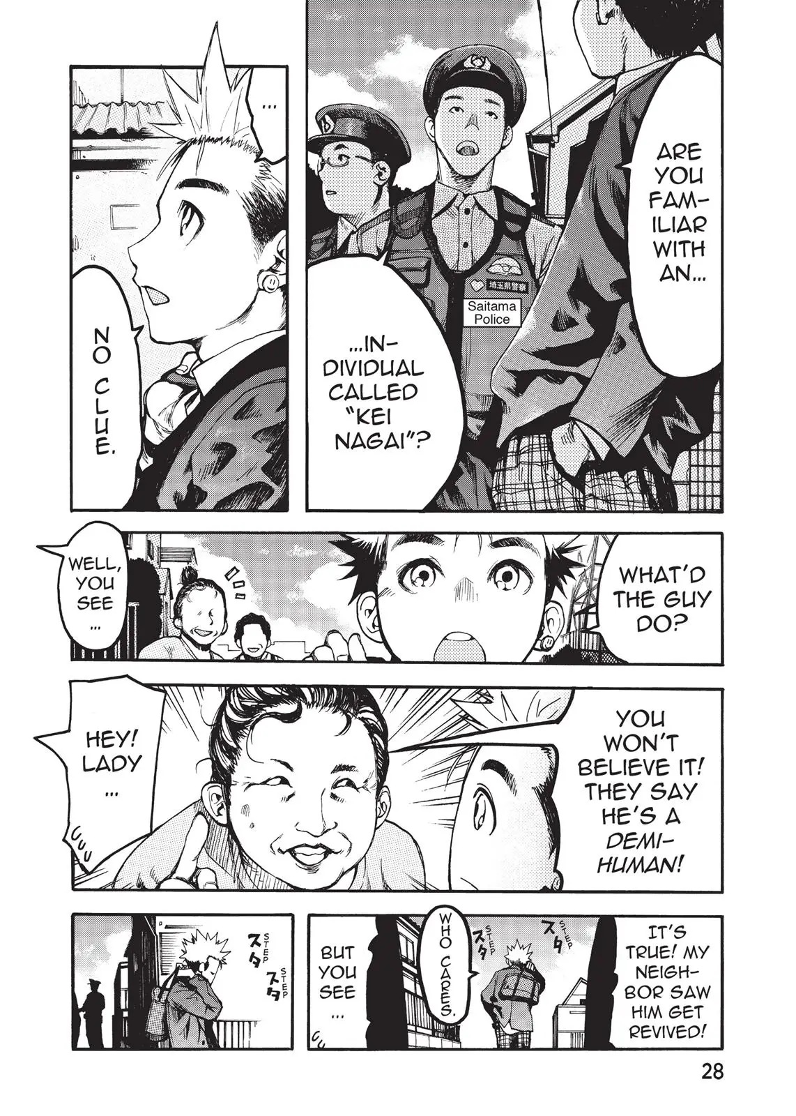 Read Ajin Demi-Human EN Manga Online