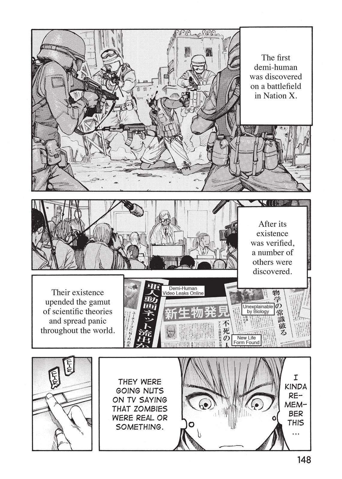 Read Ajin Demi-Human EN Manga Online
