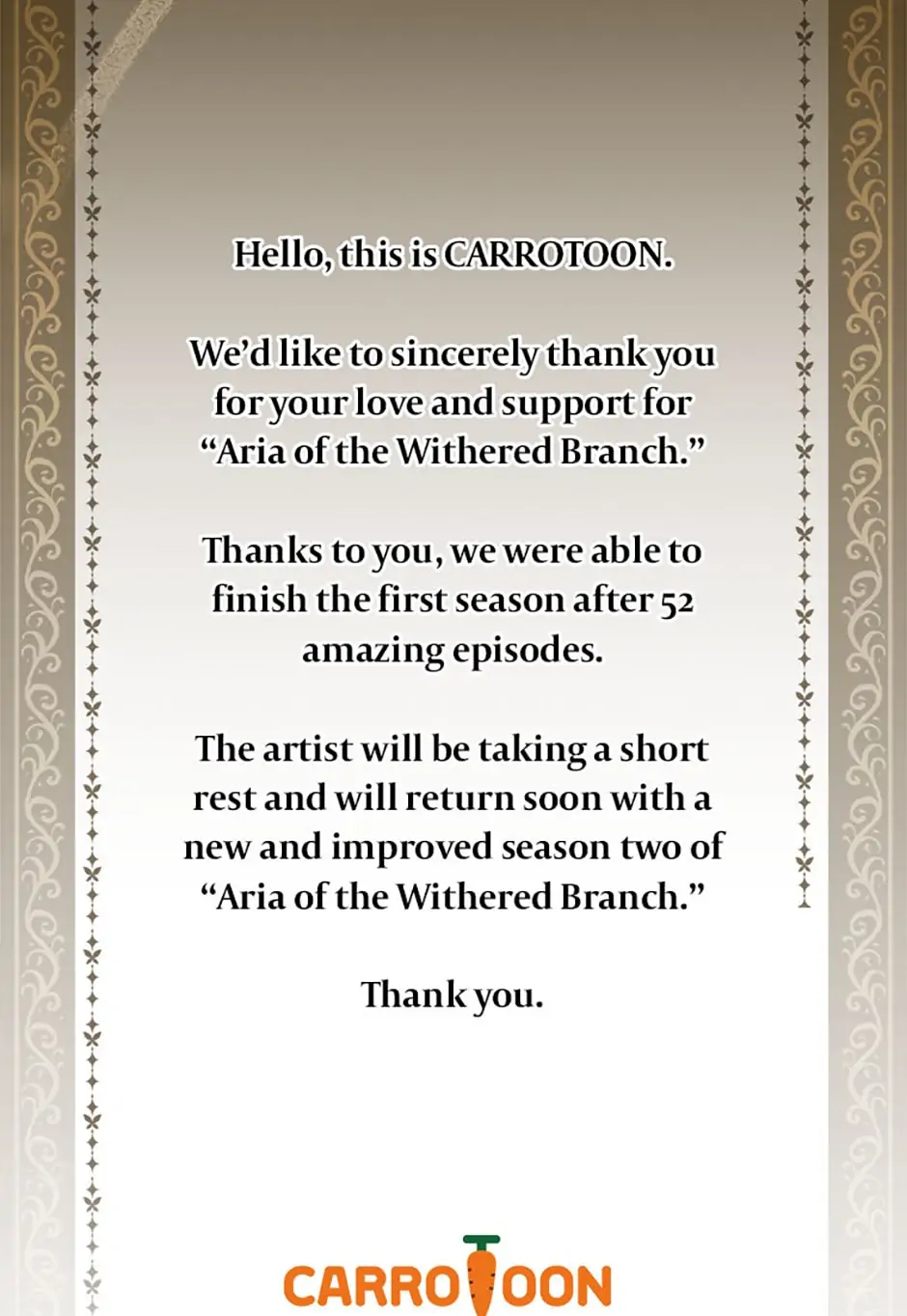 Read Aria of the Withered Branch EN Manga Online