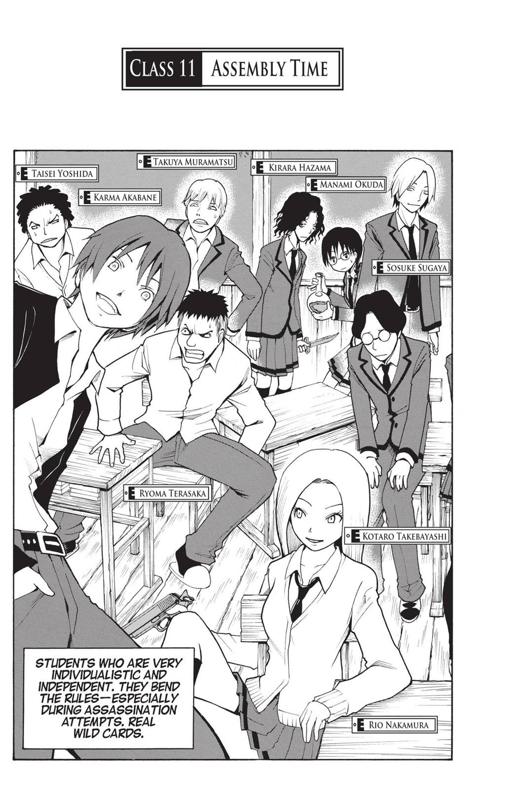 Read Assassination Classroom EN Manga Online