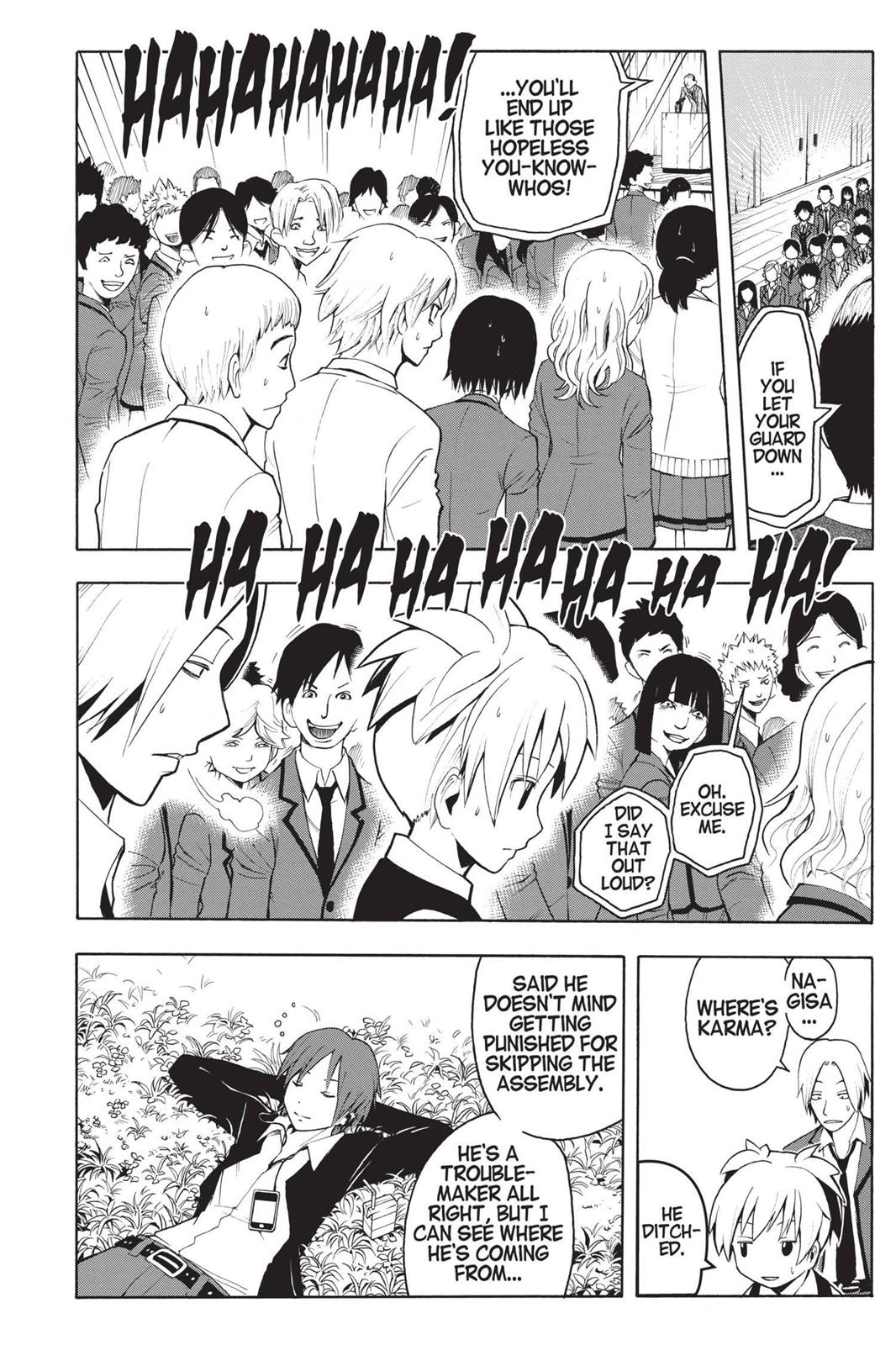 Read Assassination Classroom EN Manga Online
