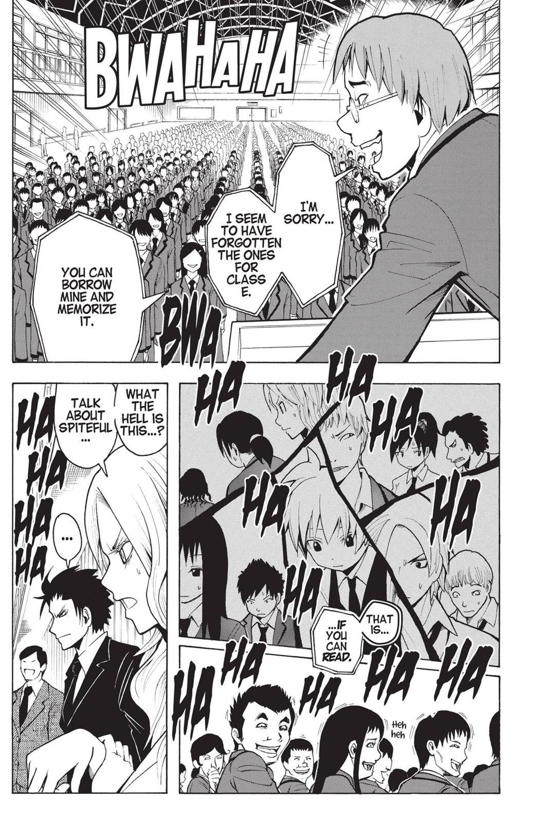 Read Assassination Classroom EN Manga Online