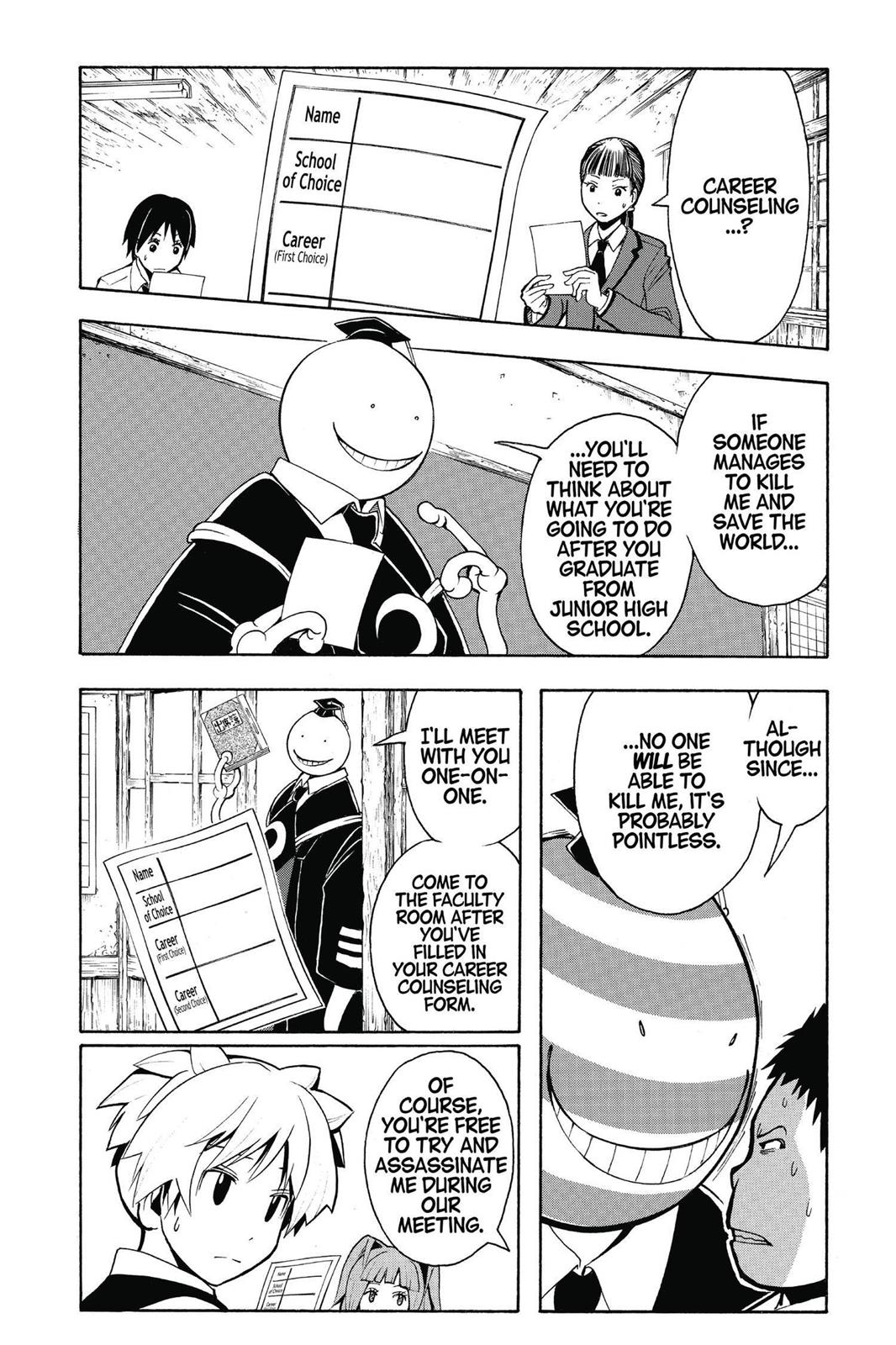 Read Assassination Classroom EN Manga Online