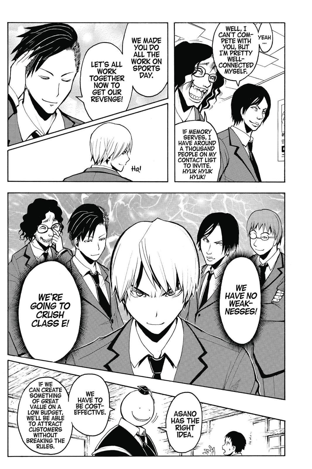 Read Assassination Classroom EN Manga Online