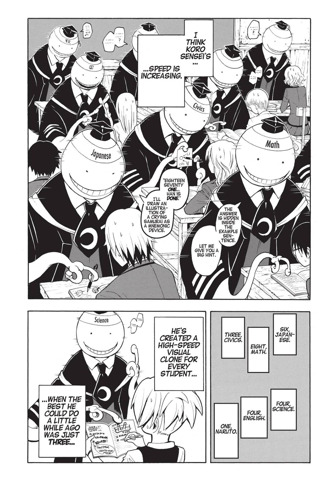 Read Assassination Classroom EN Manga Online
