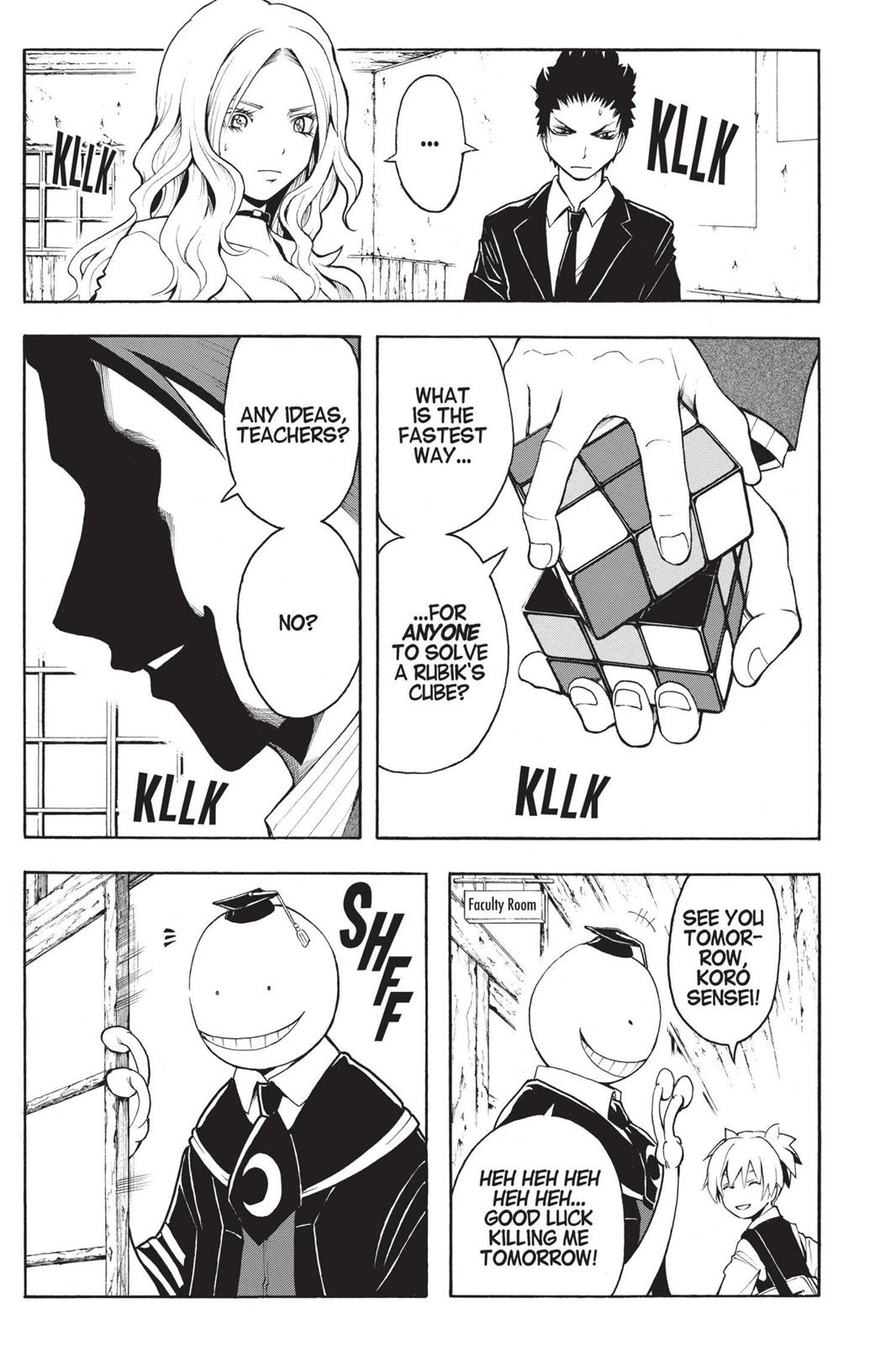 Read Assassination Classroom EN Manga Online