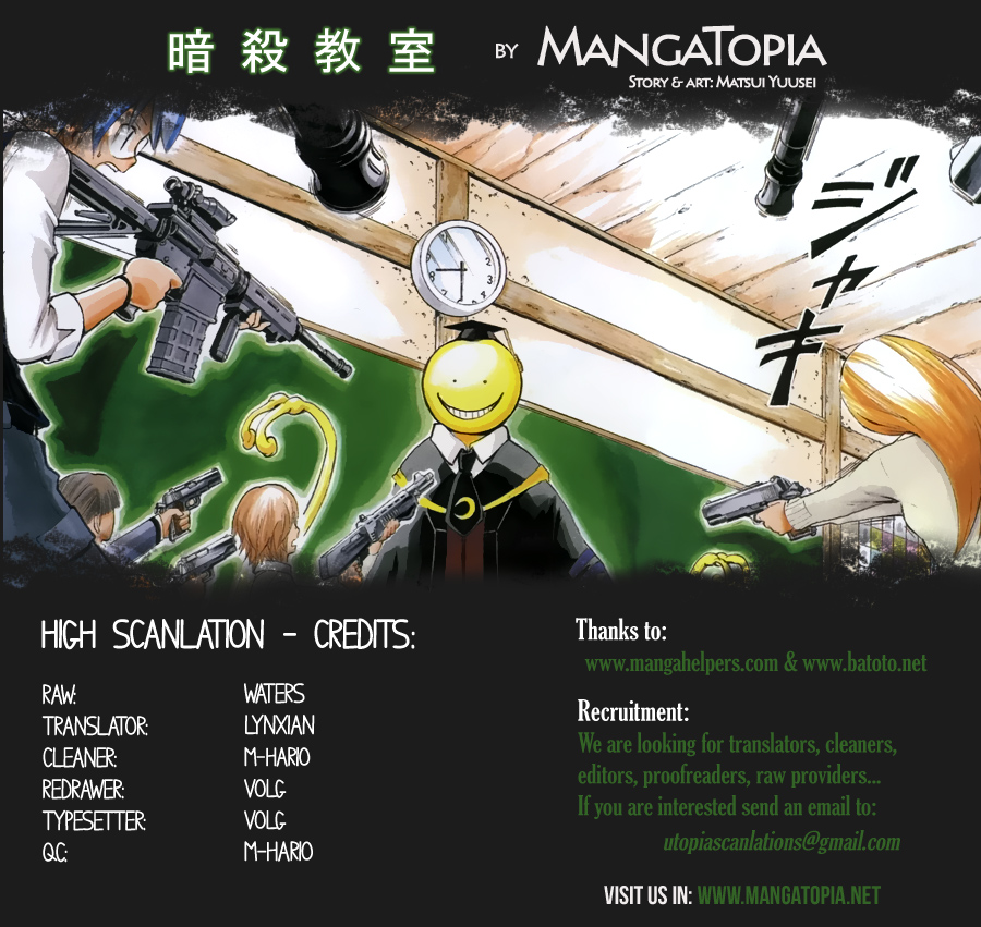 Read Assassination Classroom EN Manga Online