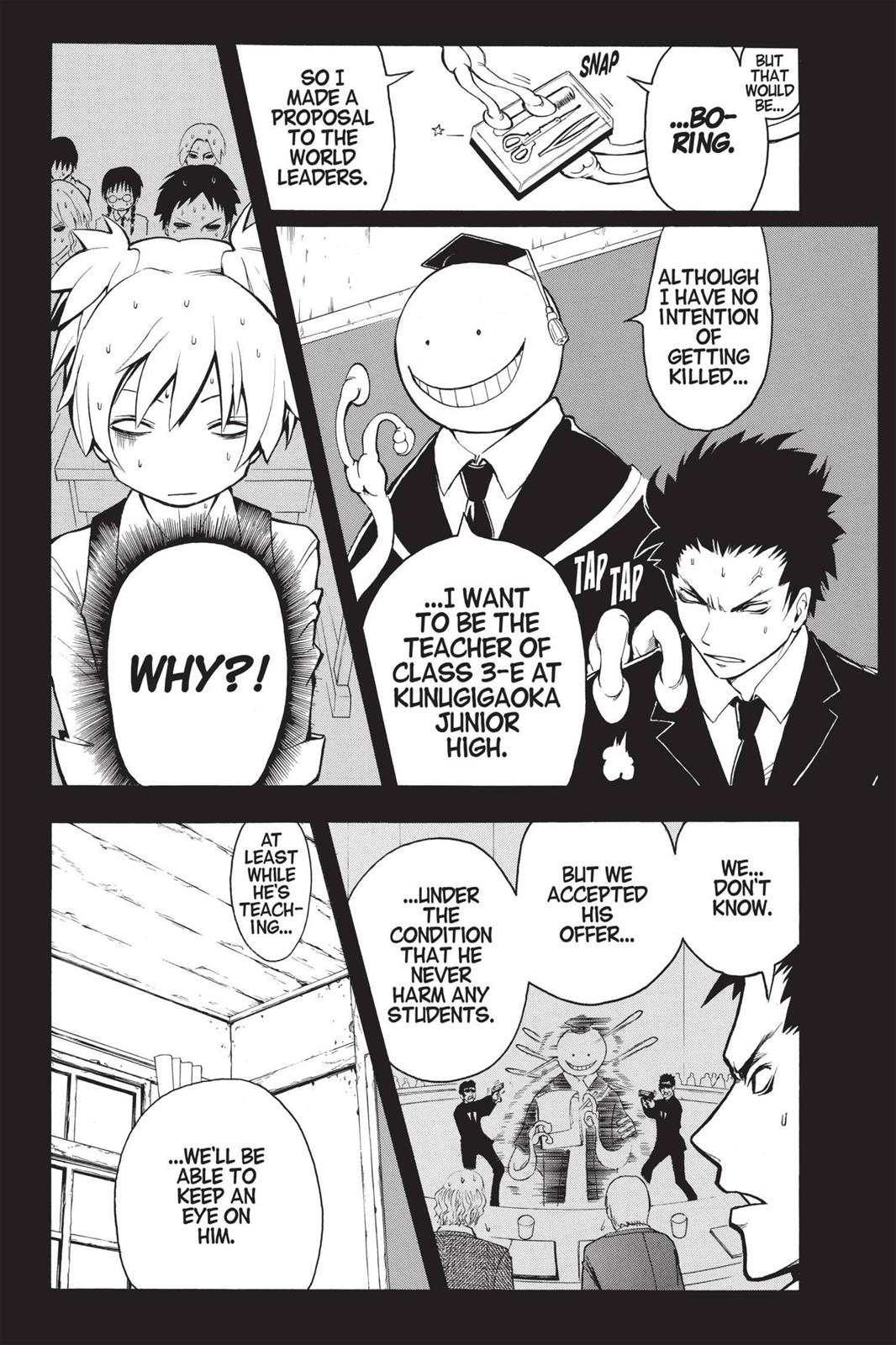 Read Assassination Classroom EN Manga Online