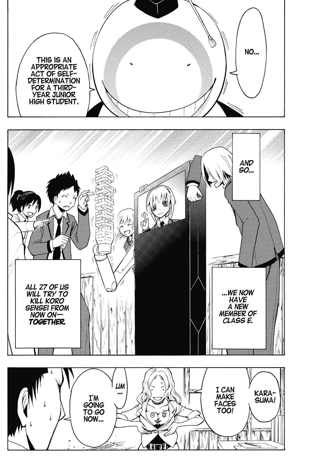 Read Assassination Classroom EN Manga Online