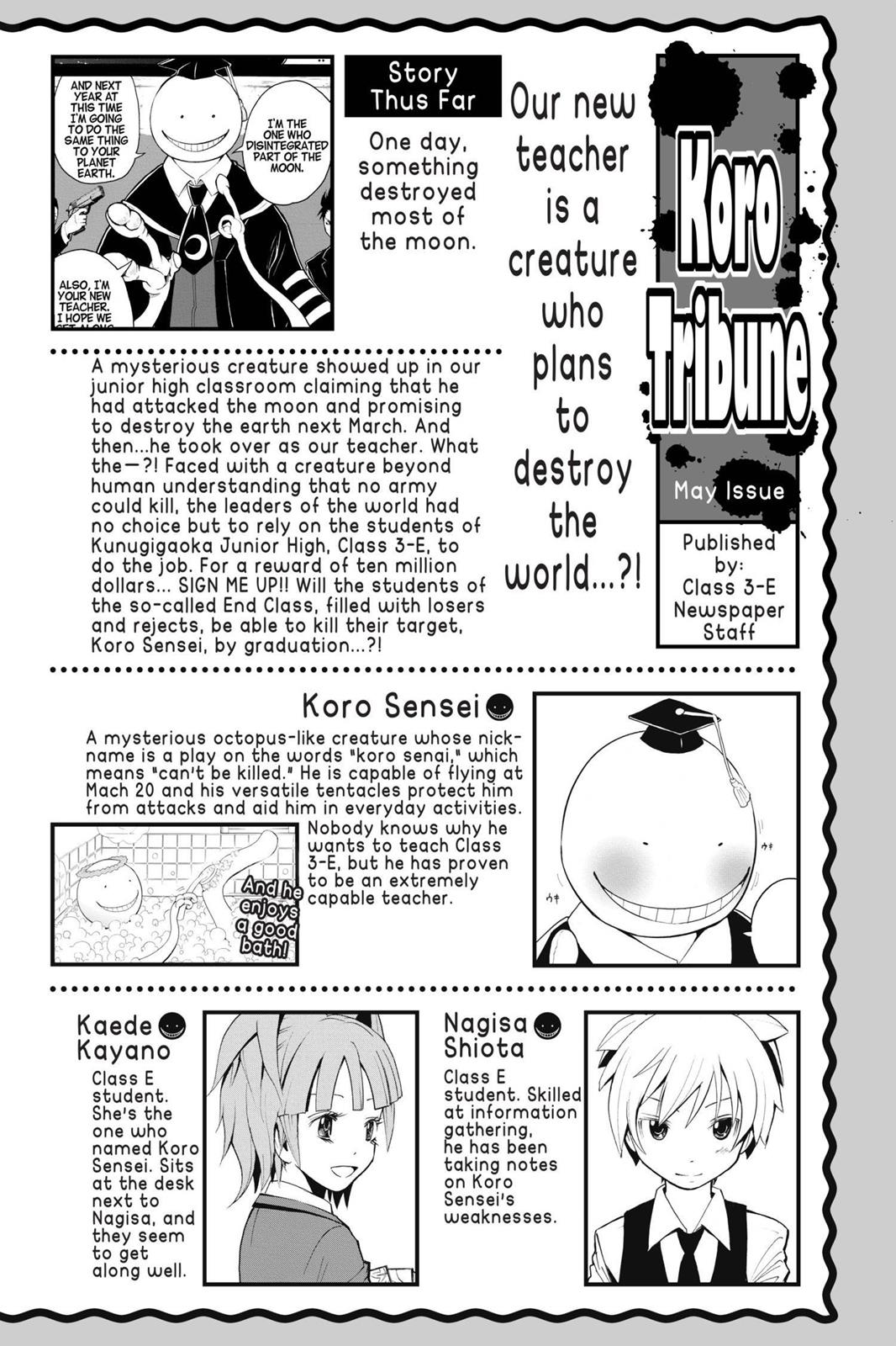 Read Assassination Classroom EN Manga Online