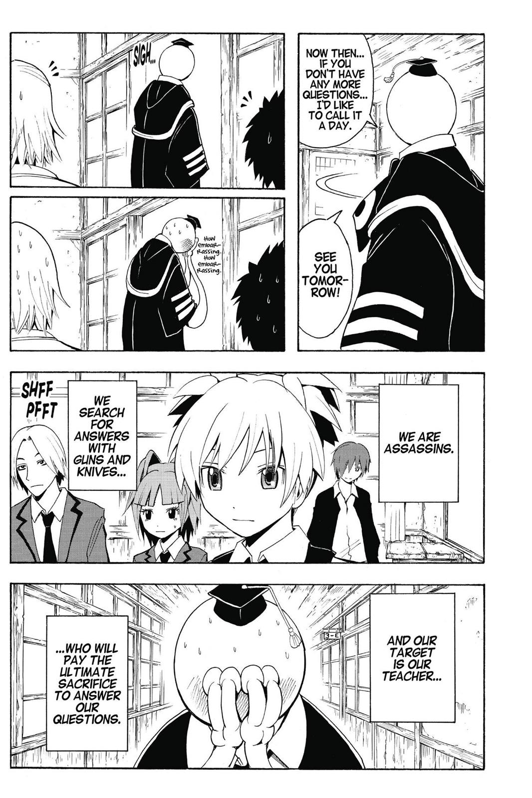 Read Assassination Classroom EN Manga Online