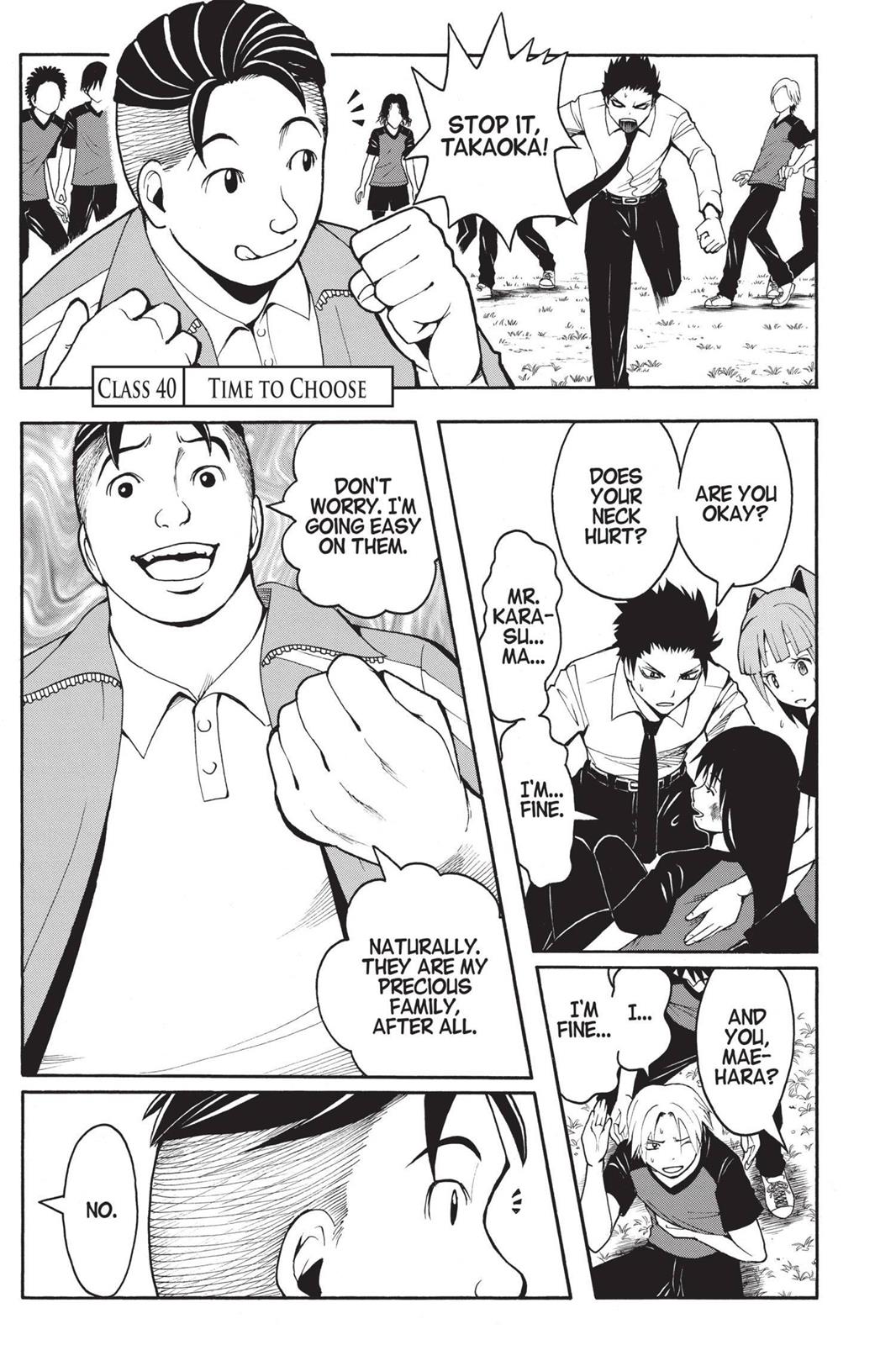 Read Assassination Classroom EN Manga Online