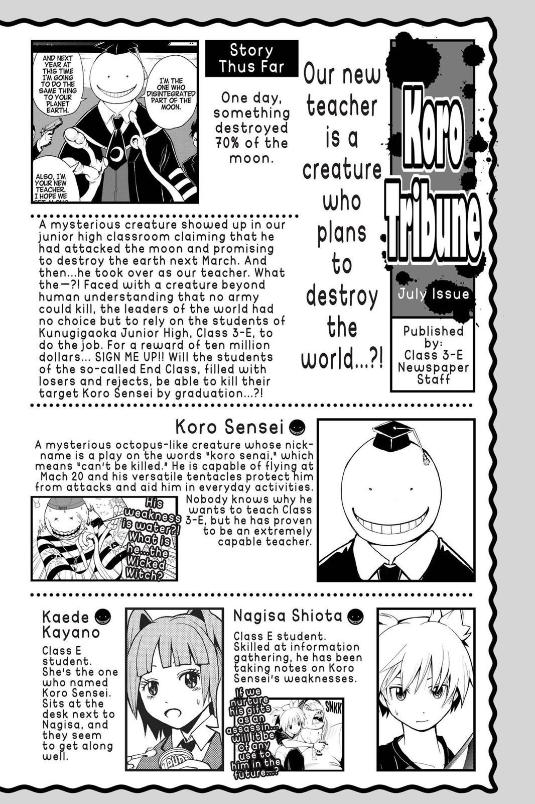 Read Assassination Classroom EN Manga Online