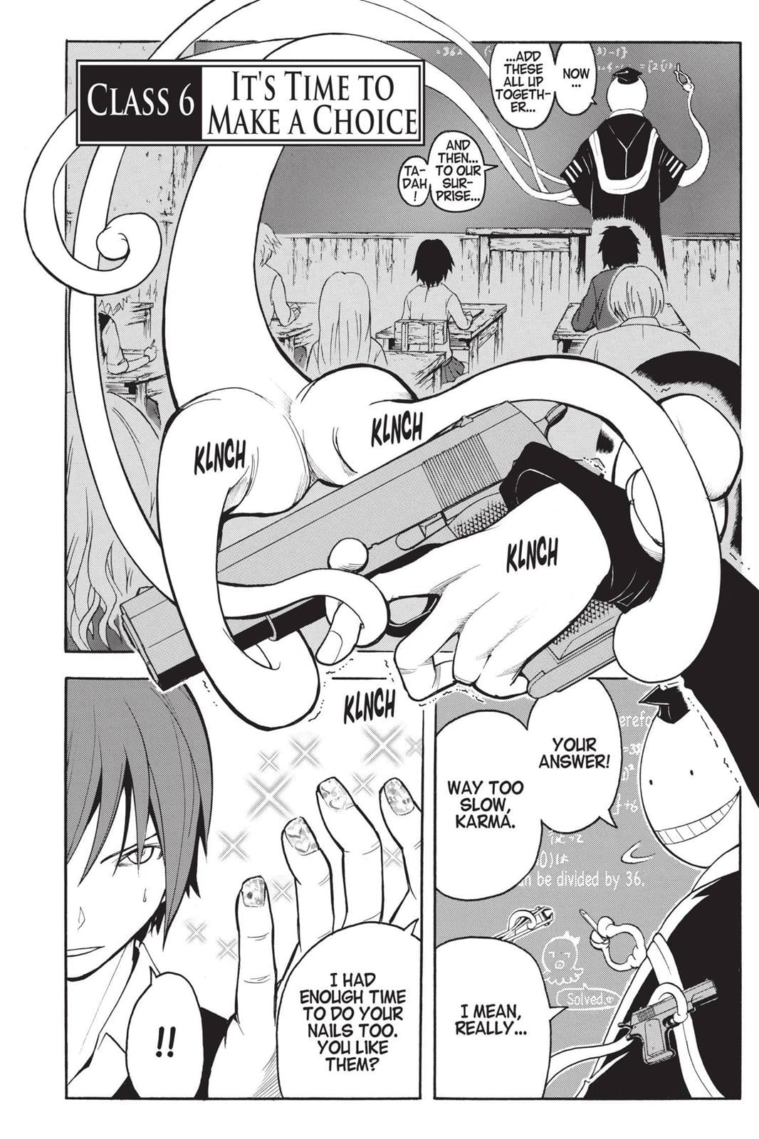 Read Assassination Classroom EN Manga Online