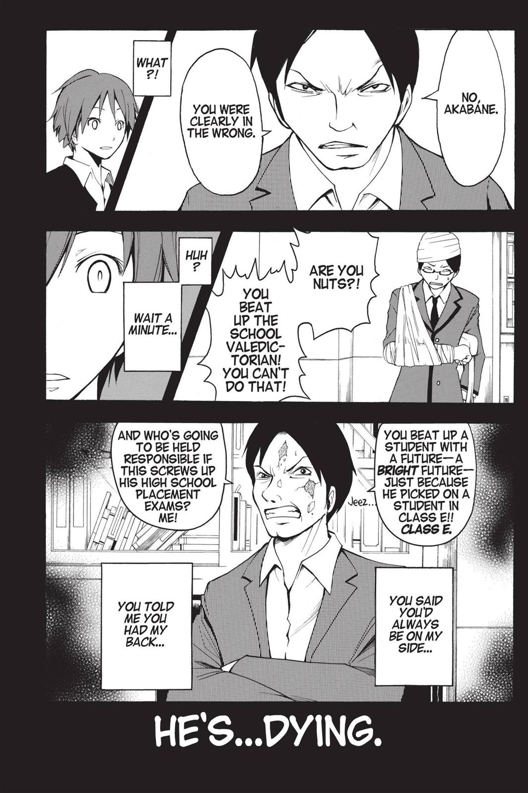 Read Assassination Classroom EN Manga Online
