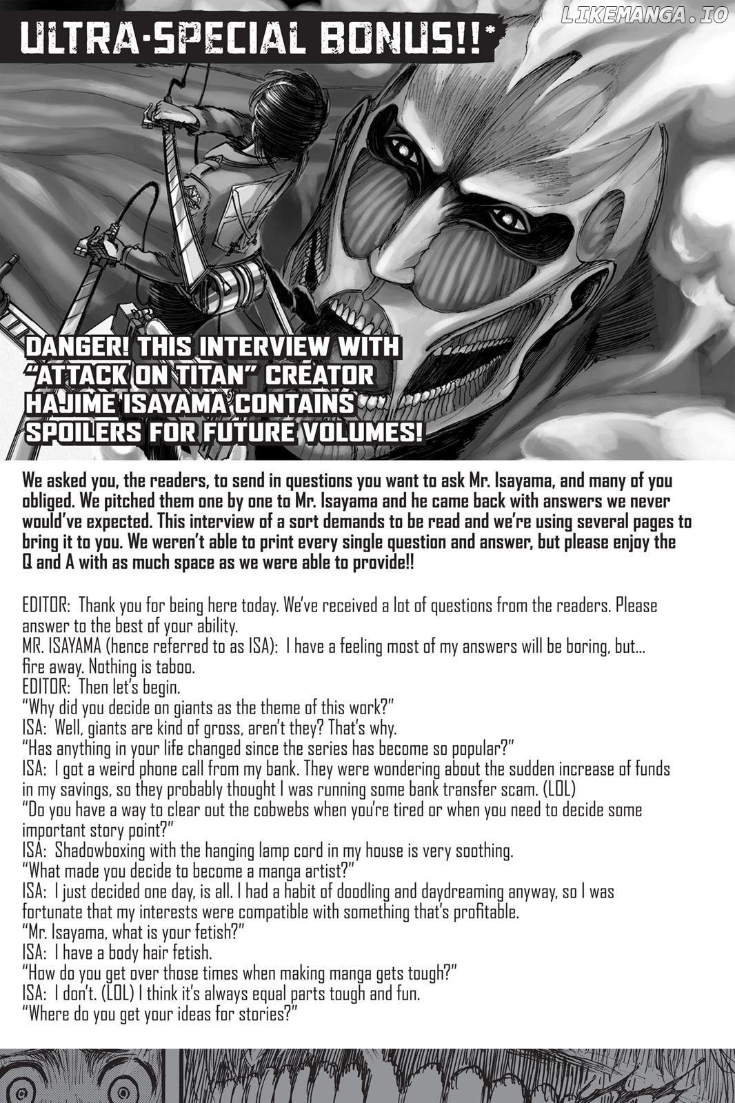 Read Attack on Titan EN Manga Online