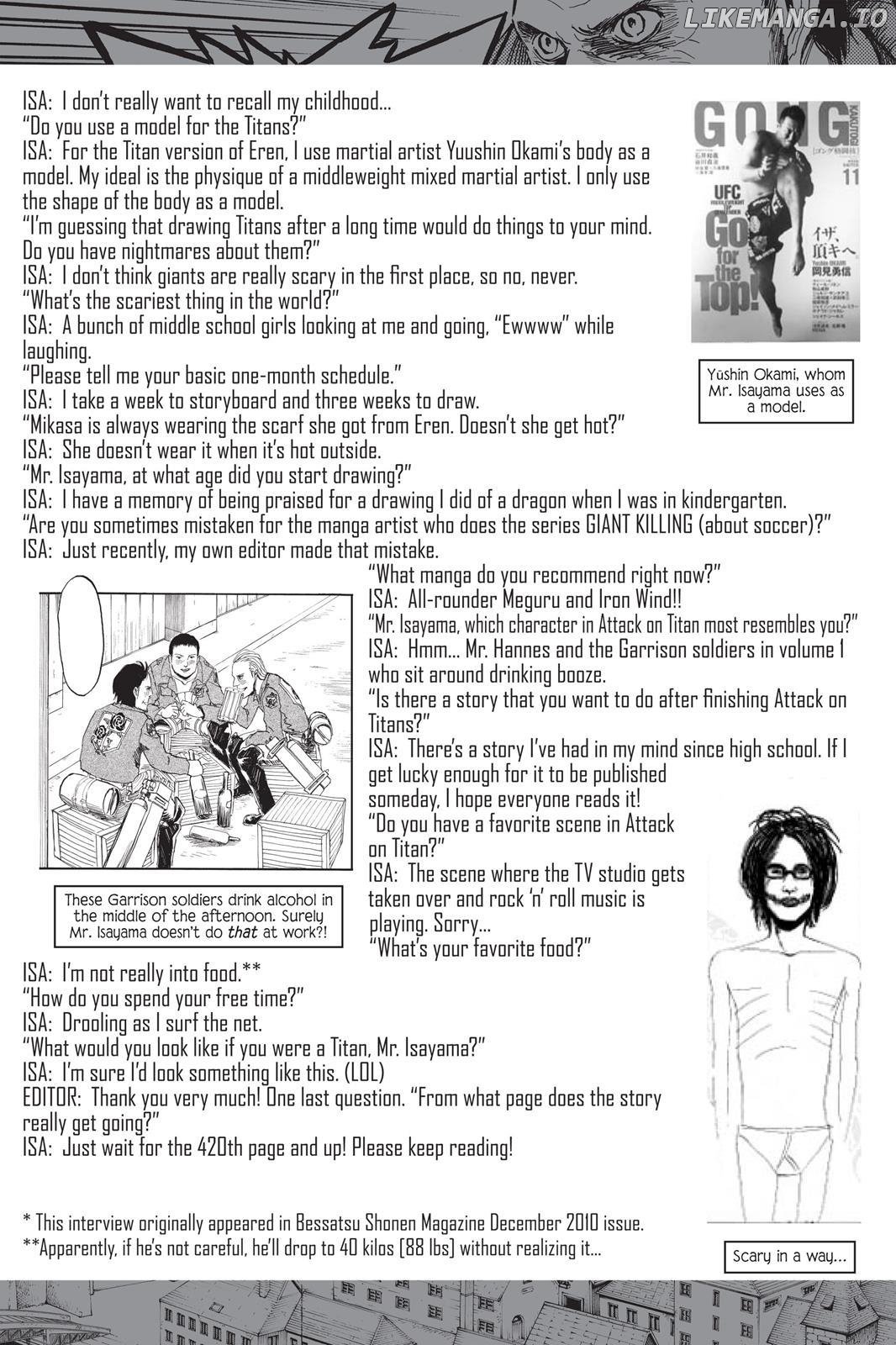 Read Attack on Titan EN Manga Online