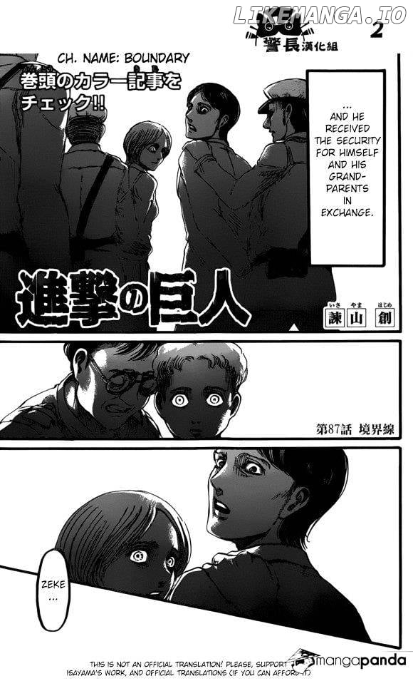 Read Attack on Titan EN Manga Online