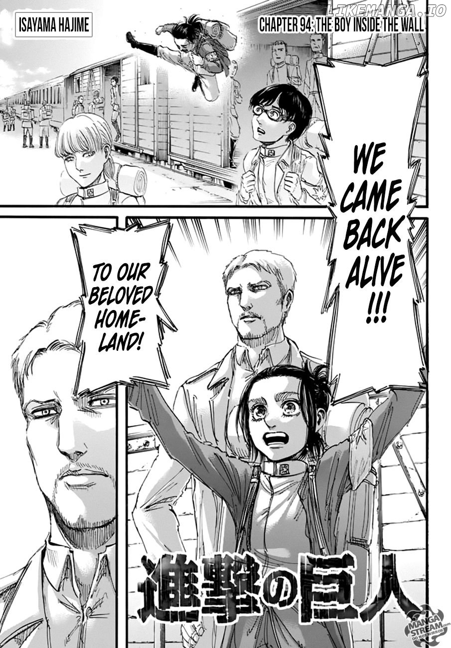 Read Attack on Titan EN Manga Online