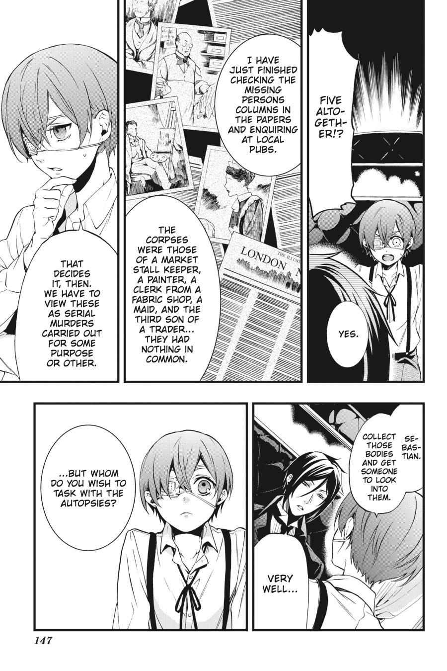 Read Black Butler EN Manga Online