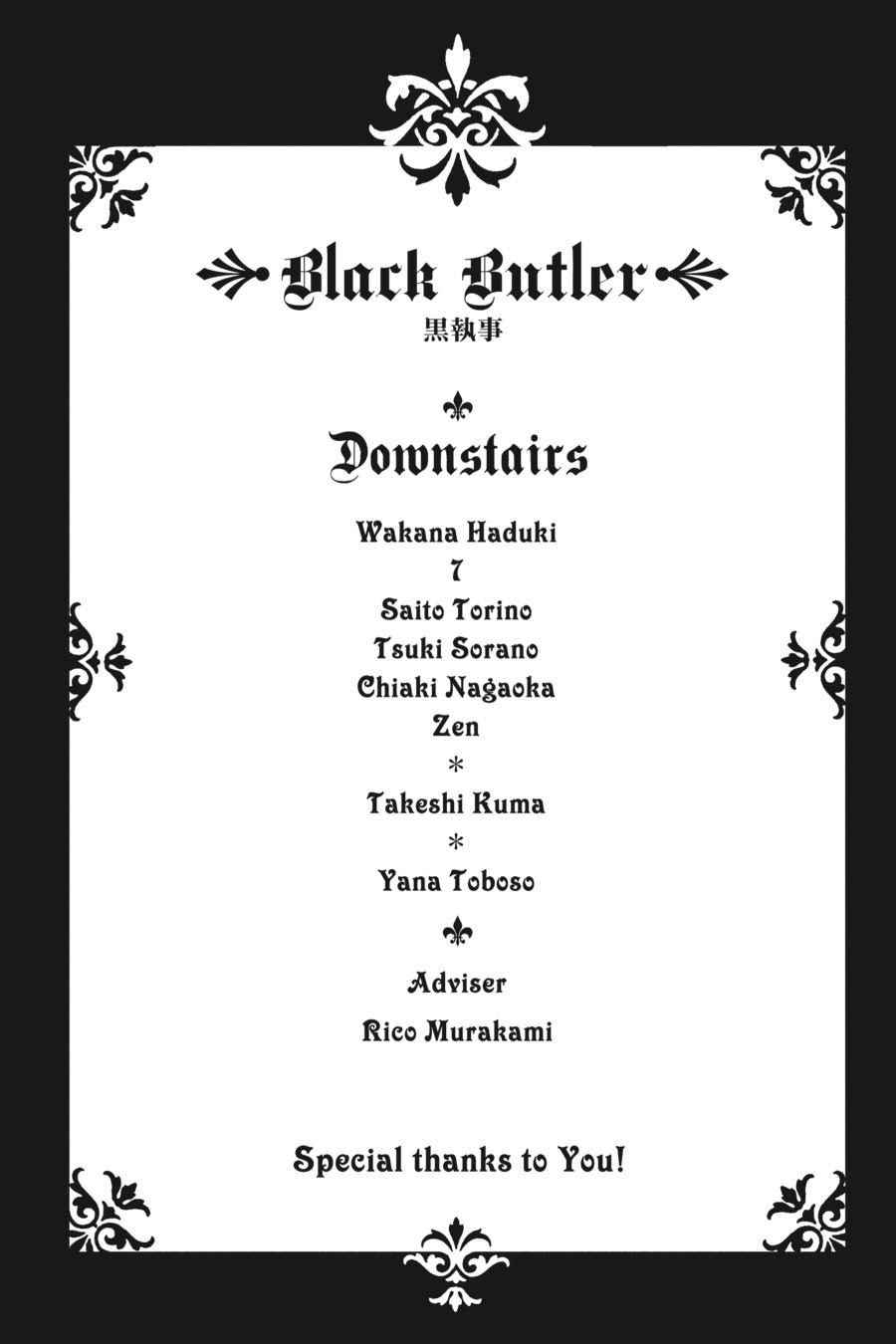Read Black Butler EN Manga Online