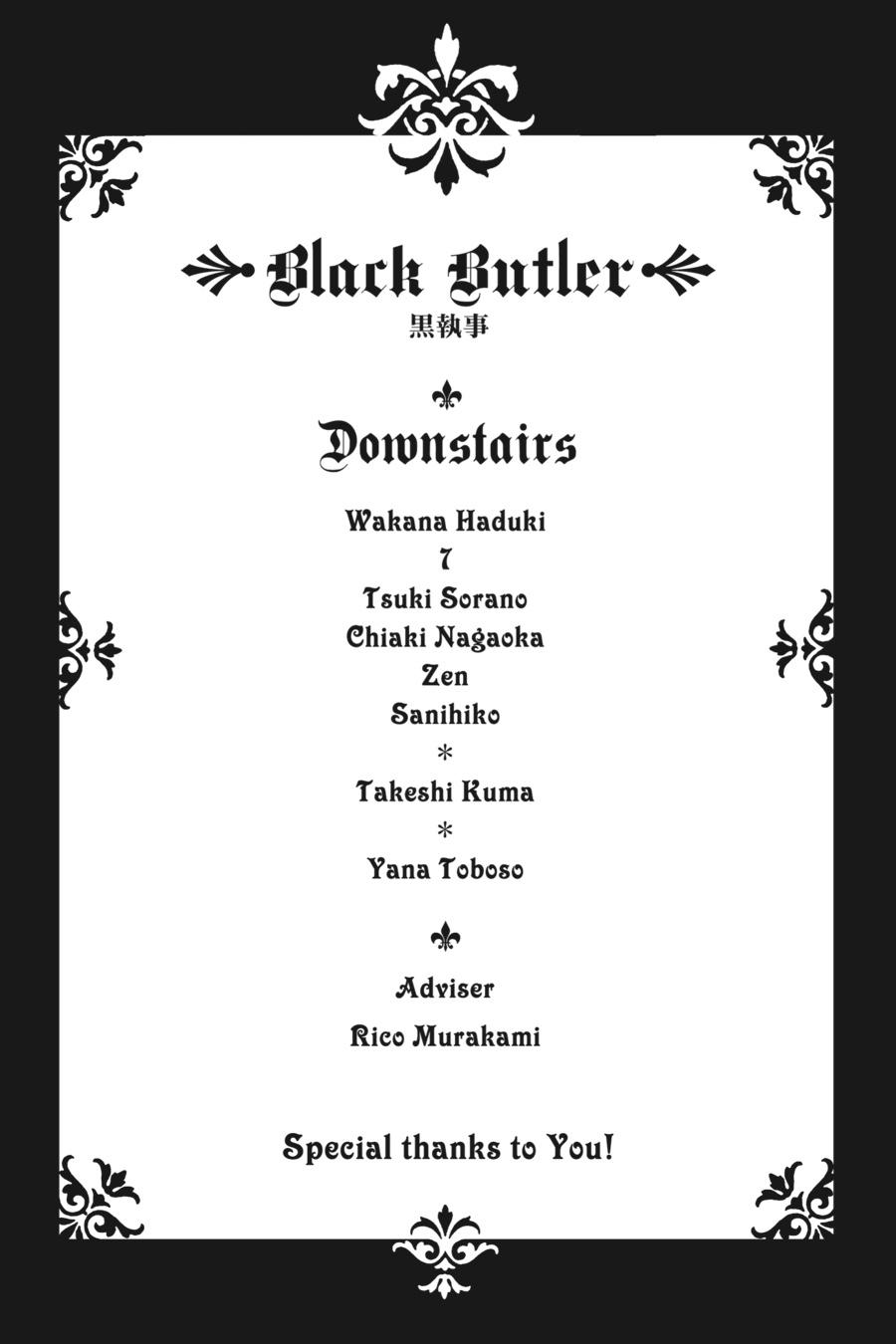Read Black Butler EN Manga Online