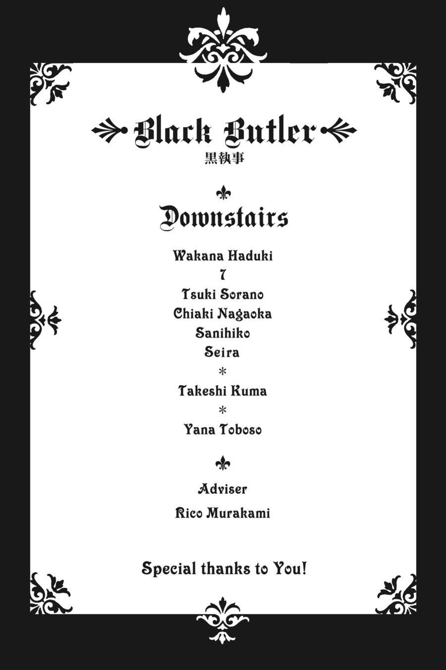 Read Black Butler EN Manga Online
