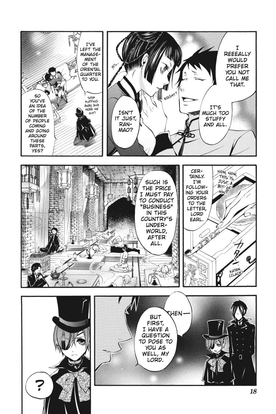 Read Black Butler EN Manga Online