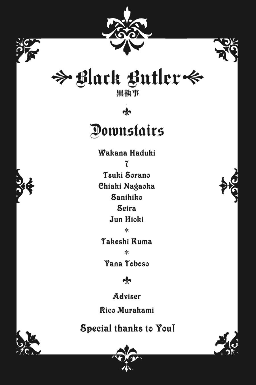 Read Black Butler EN Manga Online