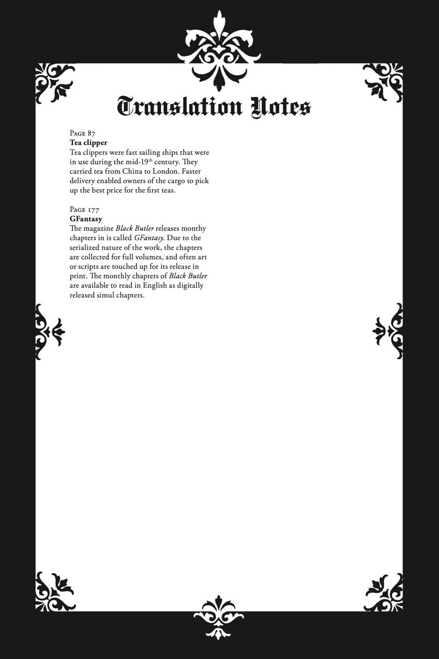 Read Black Butler EN Manga Online