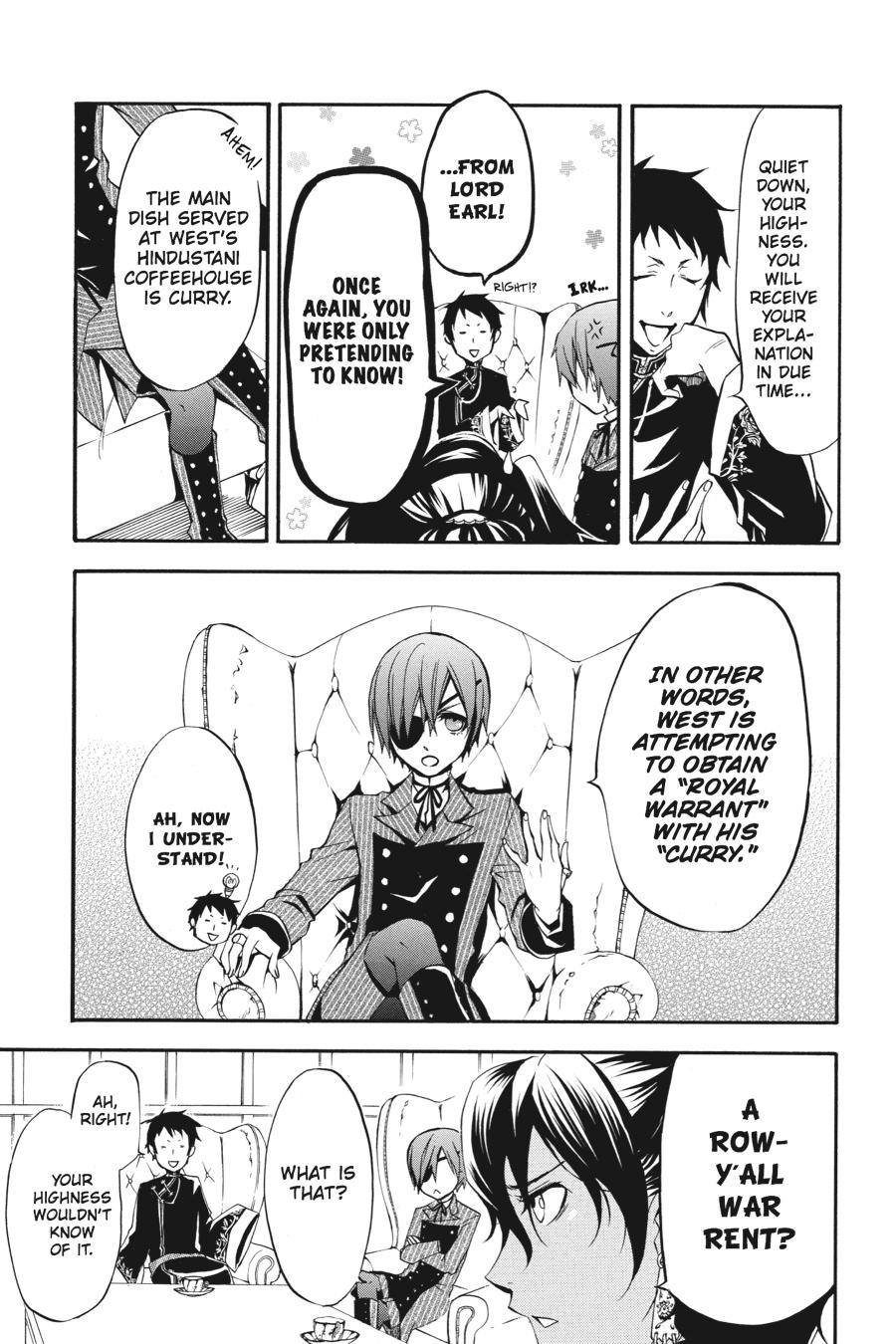Read Black Butler EN Manga Online