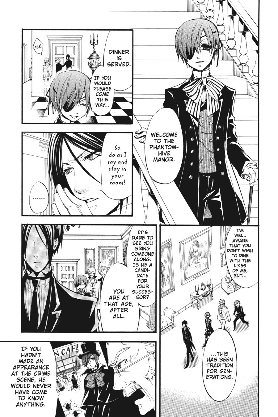 Read Black Butler EN Manga Online