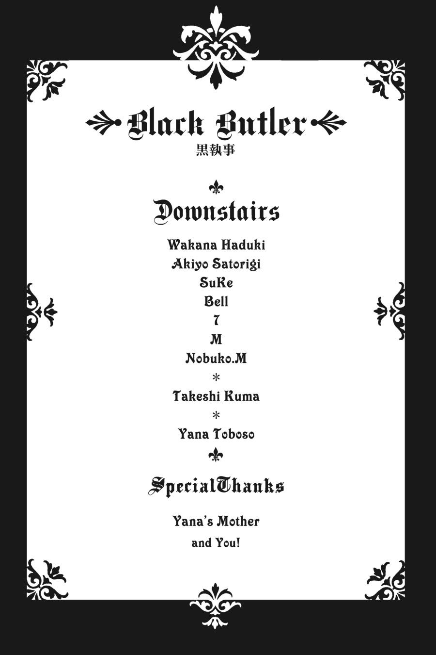 Read Black Butler EN Manga Online
