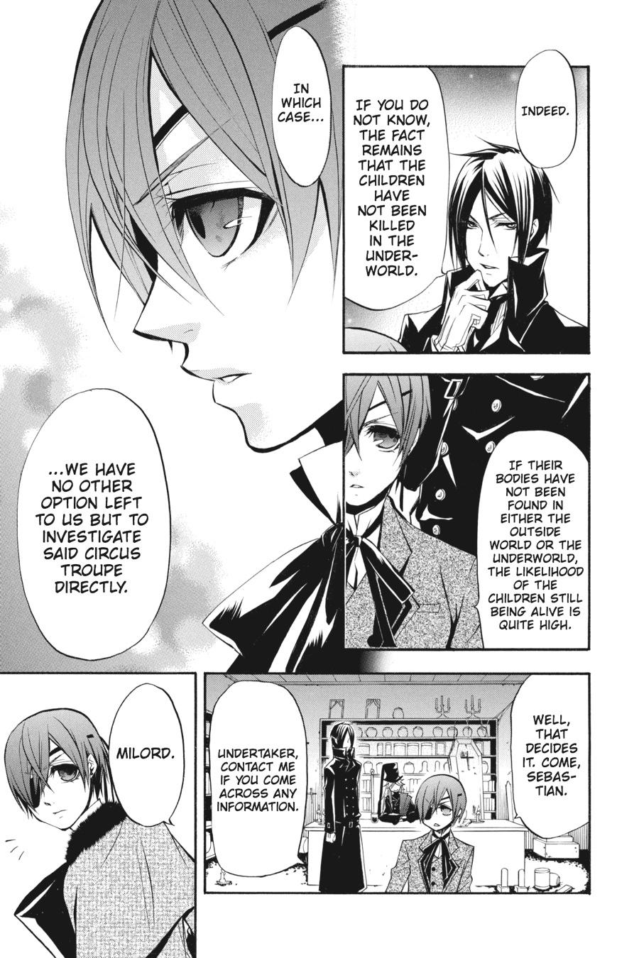 Read Black Butler EN Manga Online