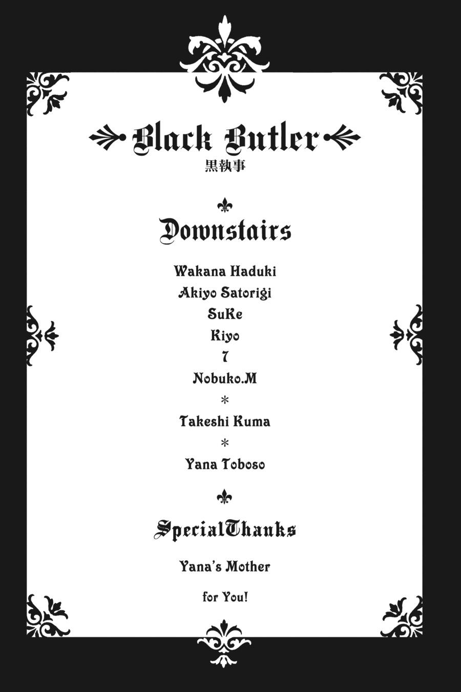 Read Black Butler EN Manga Online