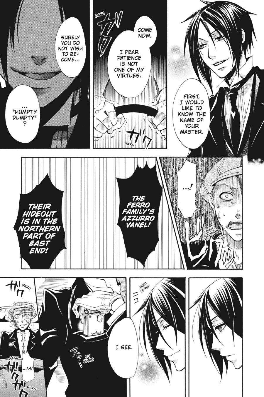 Read Black Butler EN Manga Online
