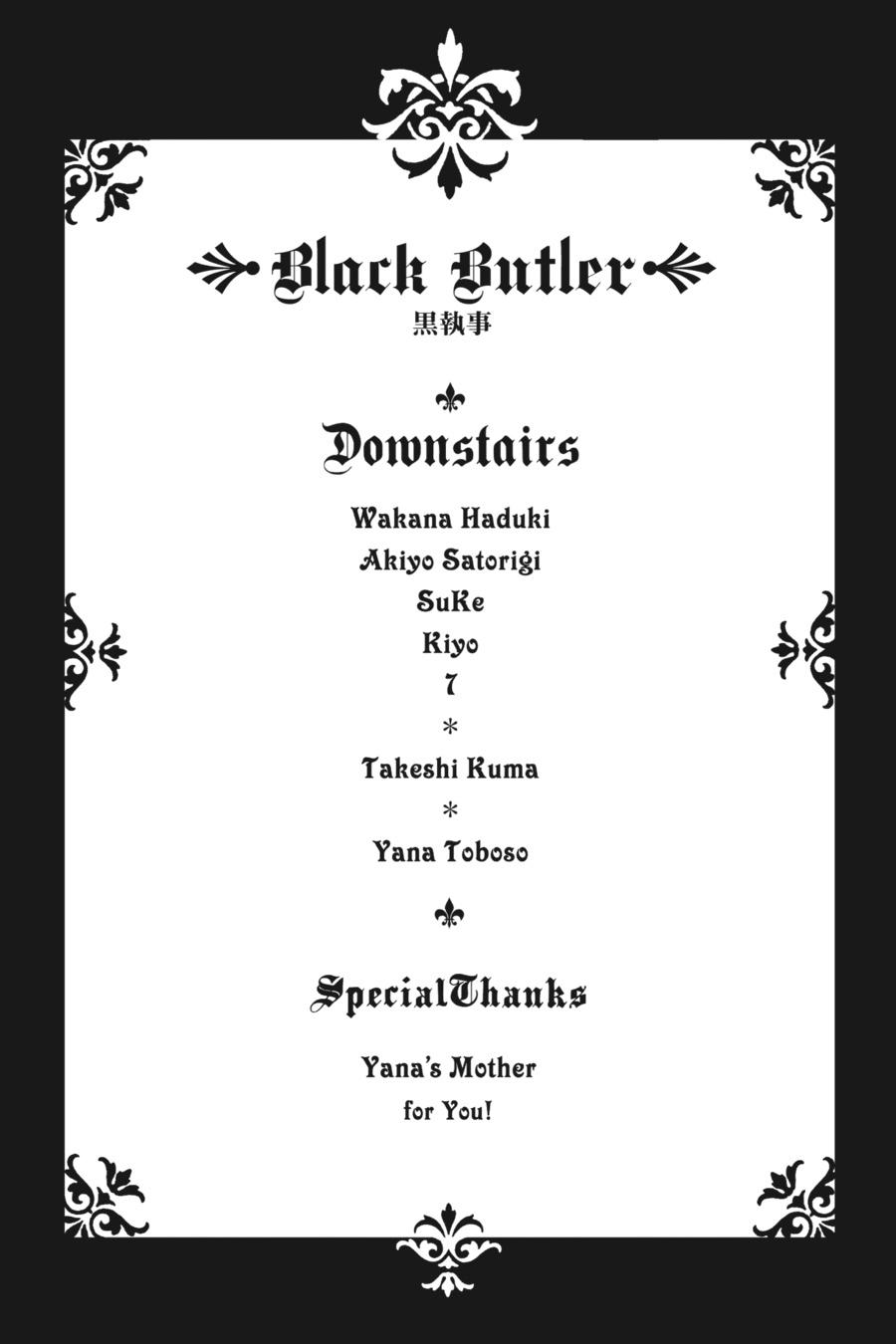 Read Black Butler EN Manga Online