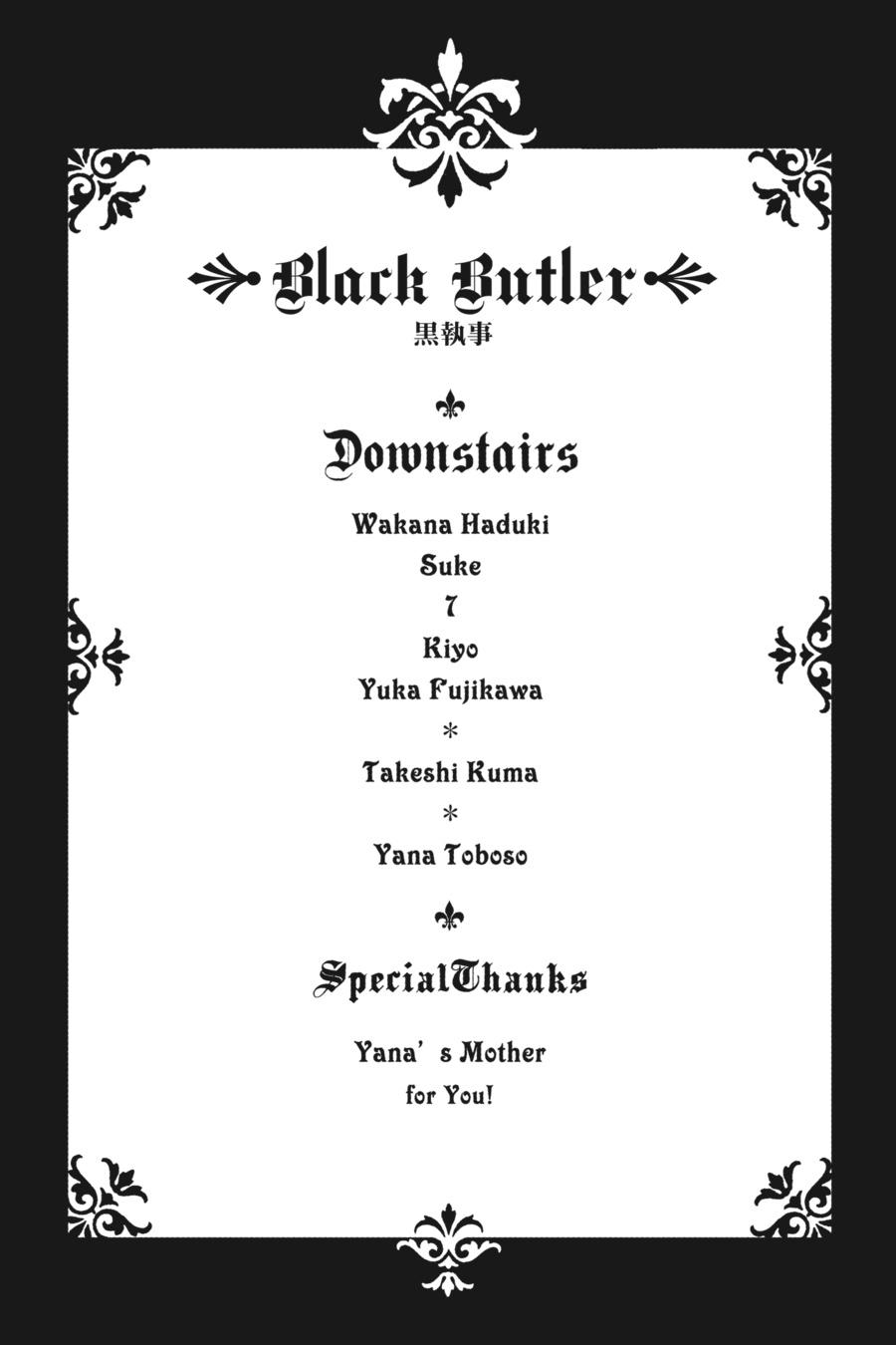 Read Black Butler EN Manga Online