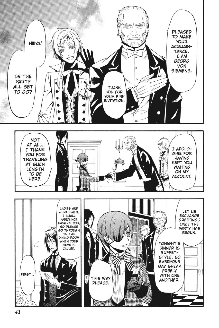 Read Black Butler EN Manga Online