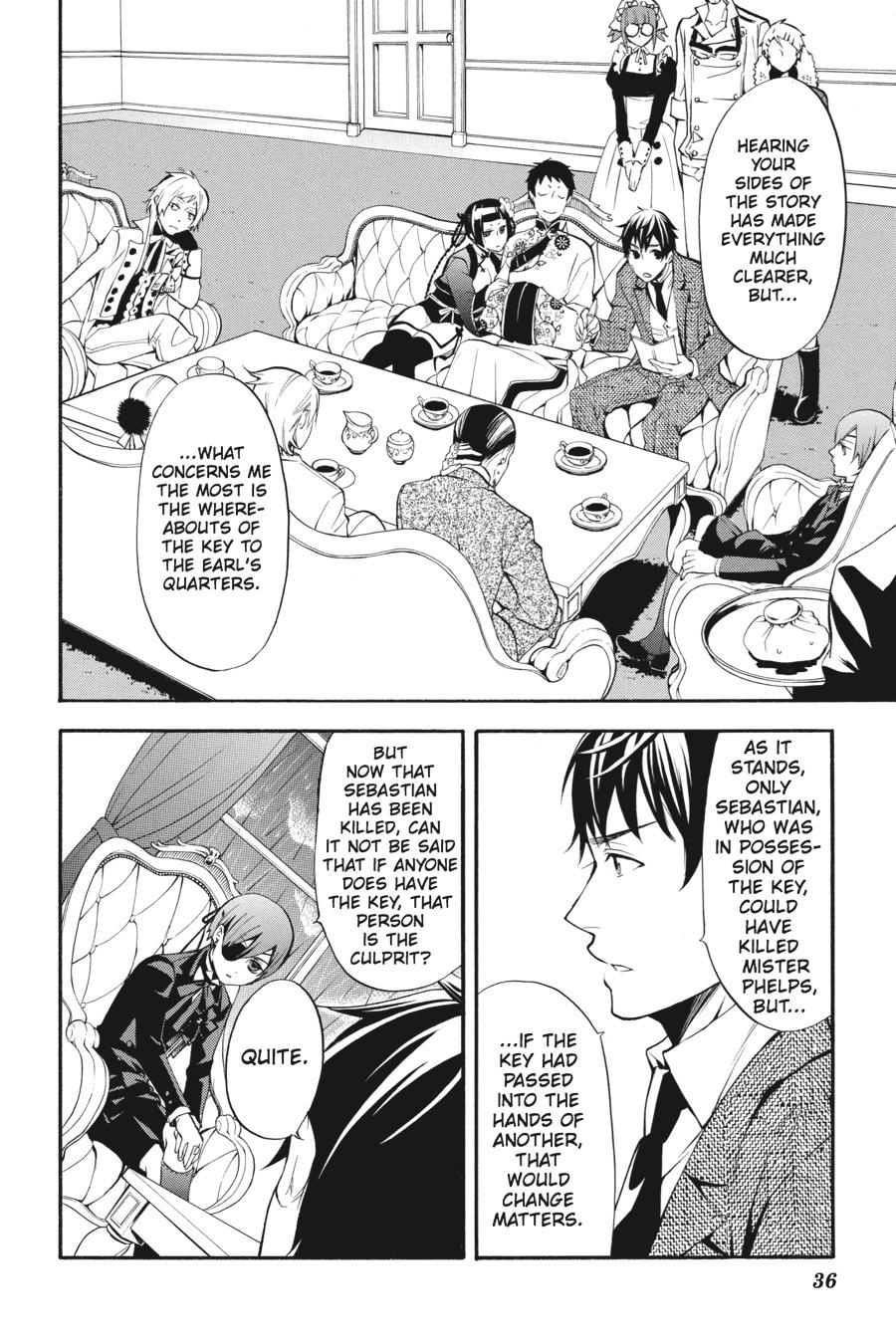 Read Black Butler EN Manga Online